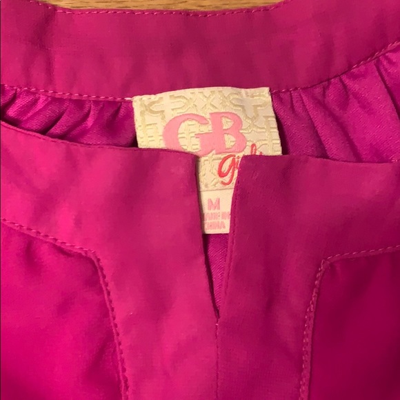 GB Girls dress ~ gorgeous pink, size M - Picture 2 of 3